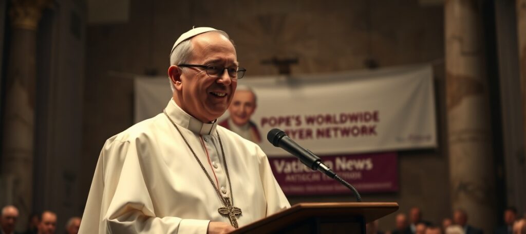 Antipope Leo XIV (Robert Prevost) delivers a deceptive 'prayer for life' in the Vatican, omitting Christ's Social Kingship and the necessity of the Confessional State