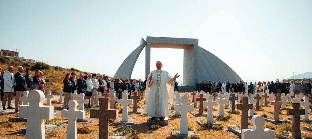 Antipope Leo XIV in Lampedusa: A staged pastoral visit exposing conciliar apostasy and Masonic humanitarianism