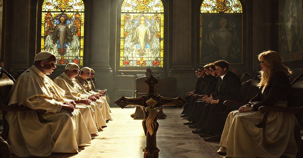 Antipope Leo XIV Promotes Cinematic Apostasy Antipope Leo XIV meets filmmakers Spike Lee and Cate Blanchett in Vatican's Apostolic Palace.