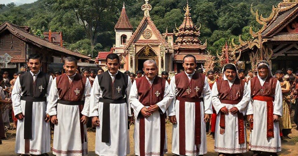 Idente Missionaries in Chiang Mai, Thailand, engaging in syncretic practices with Buddhist and animist communities.