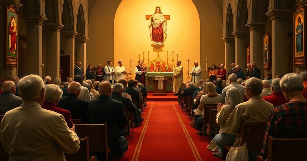A traditional Catholic family in dismay as modernist clergy promote First Saturdays devotion at Knock Shrine.