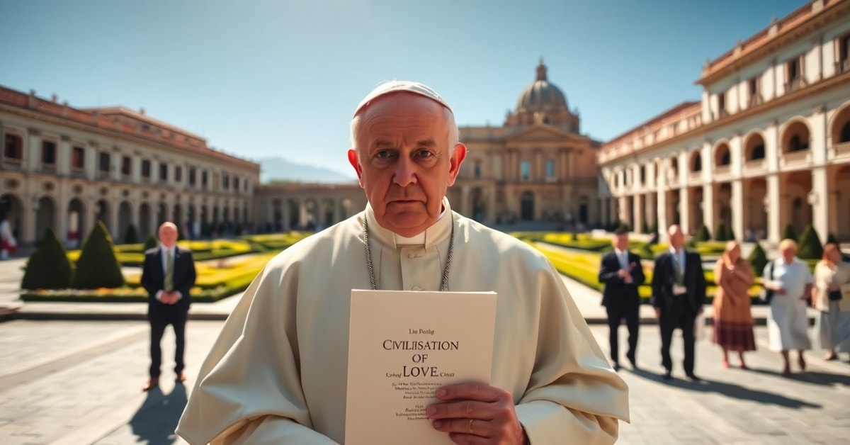 Leo XIV Condemns Modernist Apostasy: Civilisation of Love as Tower of Babel Pope Leo XIV criticizes modernist 'Civilisation of Love' at Castel Gandolfo's Borgo Laudato si' amidst expert dialogue on environmentalism and synodality