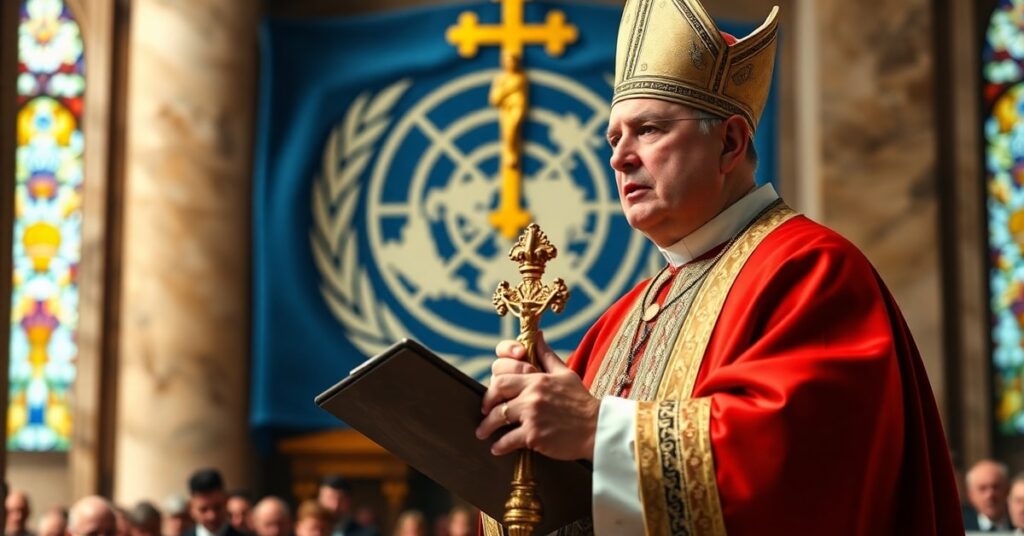 Sedevacantist bishop condemning the Vatican's UN statement for its naturalistic betrayal of Christ the King in defense of children's rights.